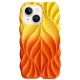 TPU чохол Leaf для Apple iPhone 14 / 13 (6.1") Yellow / Orange