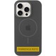 Чохол Silicone Case Full Protective (AA) with MagSafe для Apple iPhone 16 Plus (6.7") Сірий / Dark Gray