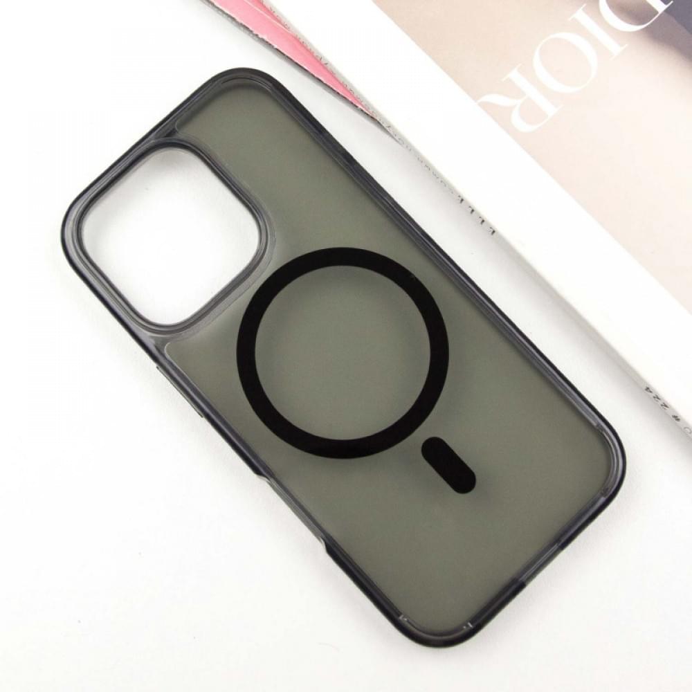Чохол SGP Black Matte (MagFit) для Apple iPhone 16 Pro (6.3") Black