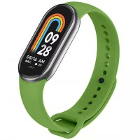Силіконовий ремінець для Xiaomi Mi Band 8/9/10 Зелений / Army green