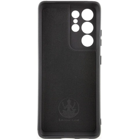 Чохол Silicone Cover Ummi Lakshmi Full Camera (AA) для Samsung Galaxy S22 Ultra Чорний / Black