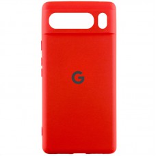 Чохол Silicone Cover Lakshmi Full Camera (AAA) with Logo для Google Pixel 8 Pro Червоний / Red