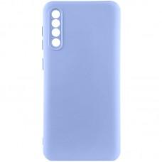 Чохол TPU GETMAN Liquid Silk Full Camera для Samsung Galaxy A50 (A505F) / A50s / A30s Бузковий / Light purple