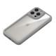 TPU чохол Transparent + Colour 1,5mm для Apple iPhone 12 Pro Max (6.7") Grey