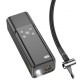 Автомобільний насос Hoco ZP7 Maddy smart (5000 mAh) Black