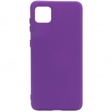 Чохол Silicone Cover Full without Logo (A) для Huawei Y5p Фіолетовий / Purple