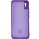 Чохол Silicone Cover Lakshmi Full Camera (A) для Xiaomi Redmi 9A Фіолетовий / Purple