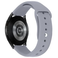 Силіконовий ремінець Sport для Smart Watch 20mm Сірий / Gray
