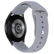 Силіконовий ремінець Sport для Smart Watch 20mm Сірий / Gray