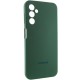 Чохол Silicone Cover Lakshmi Full Camera (AAA) with Logo для Samsung Galaxy M35 5G Зелений / Cyprus Green