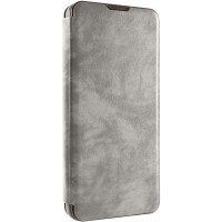 Шкіряний чохол-книжка Belora для Samsung Galaxy A35 Gray