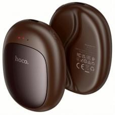Портативний обігрівач для рук Hoco J167 Coffee bean magnetic split 2500 mAh Brown