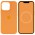 Чохол Silicone case (AAA) full with Magsafe and Animation для Apple iPhone 13 Pro (6.1") Помаранчевий / Marigold