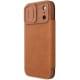 Шкіряний чохол-книжка Nillkin Qin Pro Camshield для Apple iPhone 17 Pro Max (6.9") Brown