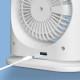 Настільний двойной вентилятор Spray Fan 2in1 з водяным охолодженням 4000 mAh White