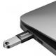Перехідник Baseus Ingenuity Series Mini Type-C to USB 3.1 (ZJJQ000001) Black Перехідник Baseus Ingenuity Series Mini Type-C to USB 3.1 (ZJJQ000001) Black