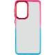 Чохол TPU+PC Fresh sip series для Motorola Moto E13 Бірюзовий / Рожевий
