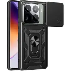 Чохол Ummi Camshield Serge Ring для Xiaomi 15 Чорний