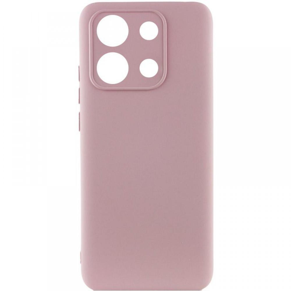 Чохол Silicone Cover Ummi Lakshmi Full Camera (AA) для Xiaomi Redmi Note 13 4G Рожевий / Pink Sand