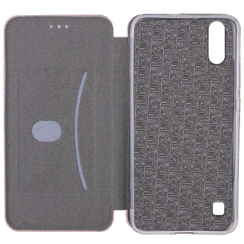 Шкіряний чохол-книжка Classy для Samsung Galaxy A10 (A105F) Rose Gold