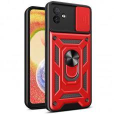 Ударостійкий чохол Camshield Serge Ring для Samsung Galaxy A05 Червоний