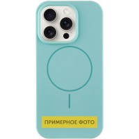 Чохол Silicone Case Full Protective (AA) NO LOGO with MagSafe для Apple iPhone 11 (6.1") Бірюзовий / Marine Green