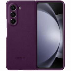 Кожаный чехол Leather Case (AAA) для Samsung Galaxy Z Fold5