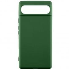Чохол TPU GETMAN Liquid Silk для Google Pixel 6 Pro Зелений / Dark green
