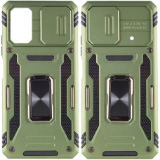 Ударостійкий чохол Camshield Army Ring для Xiaomi Poco X5 5G / Note 12 5G Оливковий / Army Green