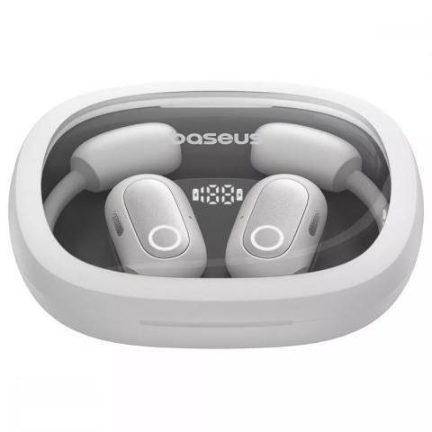 Бездротові TWS навушники Baseus Eli Fit OS Open-Ear (A00073200) Moon White