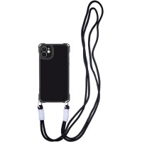 Чохол TPU CrossBody with straps для Apple iPhone 12 (6.1") Black