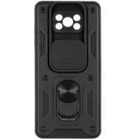 Чохол Ummi Camshield Serge Ring для Xiaomi Poco X3 NFC / Poco X3 Pro Чорний / Black