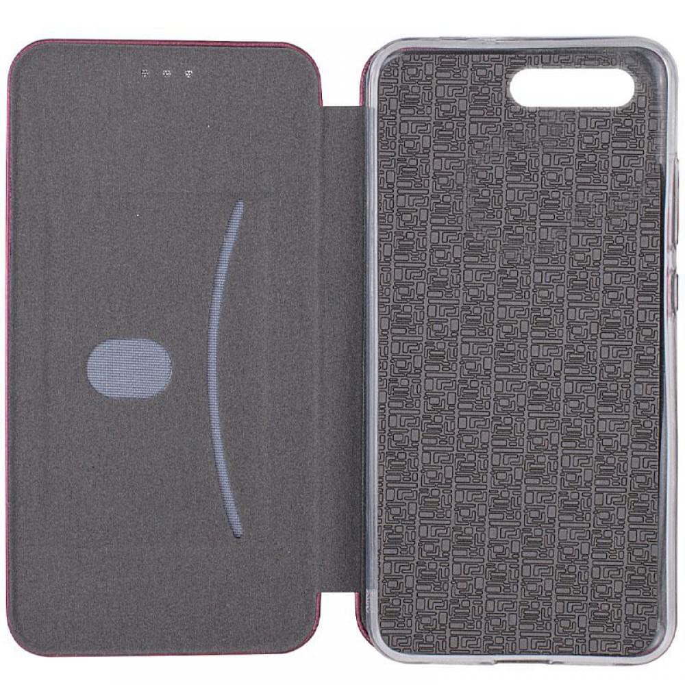 Шкіряний чохол-книжка Classy для Apple iPhone 7 plus / 8 plus (5.5") Бордовий