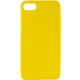 Силіконовий чохол Candy для Apple iPhone 6/6s (4.7") Жовтий