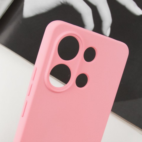 Чохол Silicone Cover Lakshmi Full Camera (AA) для Xiaomi Redmi Note 13 5G Рожевий / Pink