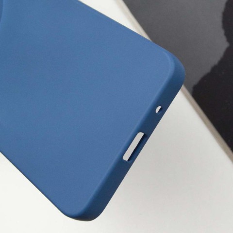 Чохол TPU GETMAN Liquid Silk Full Camera для Xiaomi Redmi A3 Синій / Navy Blue