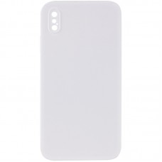 Чехол Silicone Case Square Full Camera Protective (AA) NOLOGO для Apple iPhone XS Max (6.5")