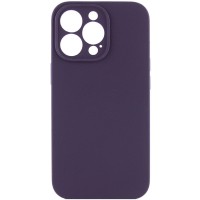 Чохол Silicone Case Full Camera Protective (AA) NO LOGO для Apple iPhone 16 Pro (6.3") Фіолетовий / Elderberry