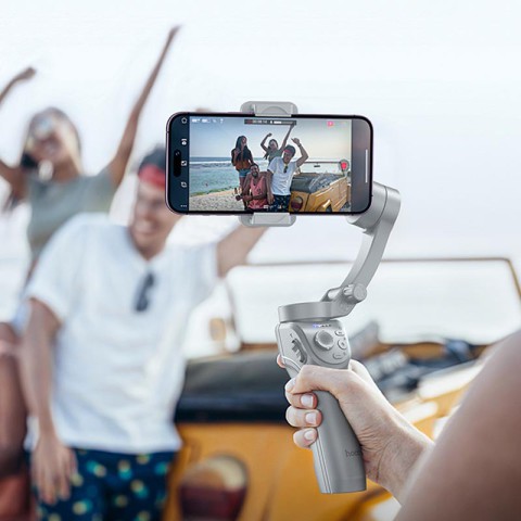 Стабілізатор Hoco K24 Support 3-axis smart gimbal Gray