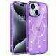 Чохол TPU Eclipse Sparkle (MagFit) для Apple iPhone 14 (6.1") Purple