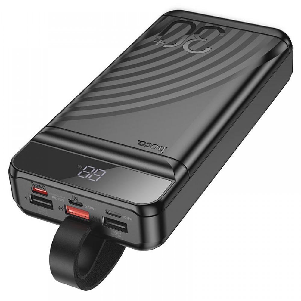 Портативний ЗП Power Bank Hoco J123B Element 22.5W+PD20W 30000 mAh Black