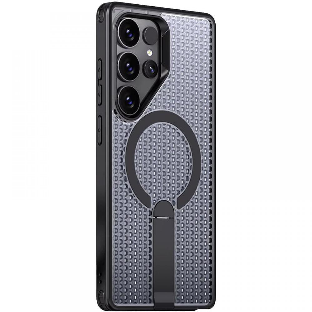 Чохол TPU Breeze with MagSafe stand для Samsung Galaxy S24 Ultra Black