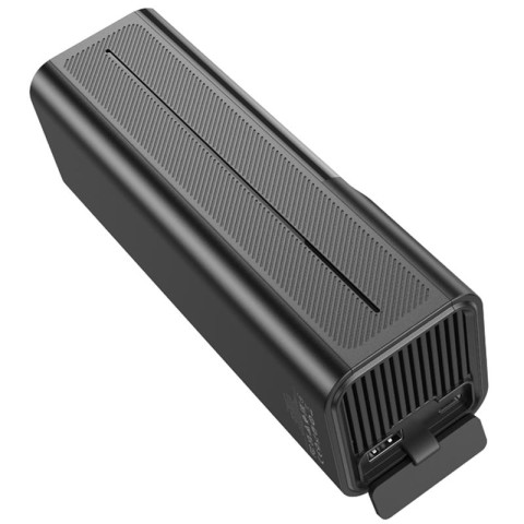 Автомобільний насос Hoco ZP7 Maddy smart (5000 mAh) Black