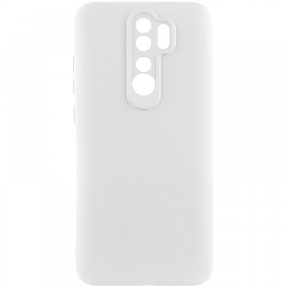 Чохол Silicone Cover Ummi Lakshmi Full Camera (AA) для Xiaomi Redmi Note 8 Pro Білий / White