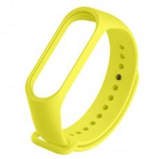 Силіконовий ремінець для Xiaomi Mi Band 3/4 Жовтий / Flash