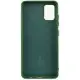 Чохол Silicone Cover Ummi Lakshmi (AA) для Samsung Galaxy A71 Зелений / Dark green