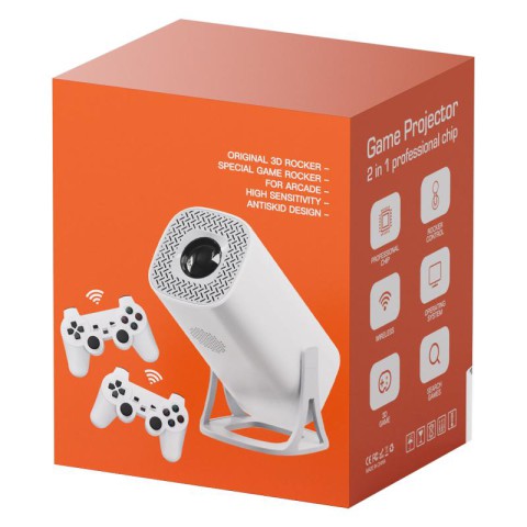 Проектор 4K Android S40Ultra with game console & dual controllers White