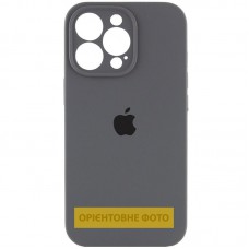 Чохол Silicone Case Full Camera Protective (AA) для Apple iPhone 17 Air (6.5") Сірий / Dark Gray