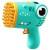 Пістолет для мыльных пузырей Dinosaur Bubble Gun з насадкой на 40 отверстий 50ml Green
