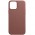 Шкіряний чохол Leather Case (AAA) with MagSafe and Animation для Apple iPhone 14 Pro Max (6.7") Umber